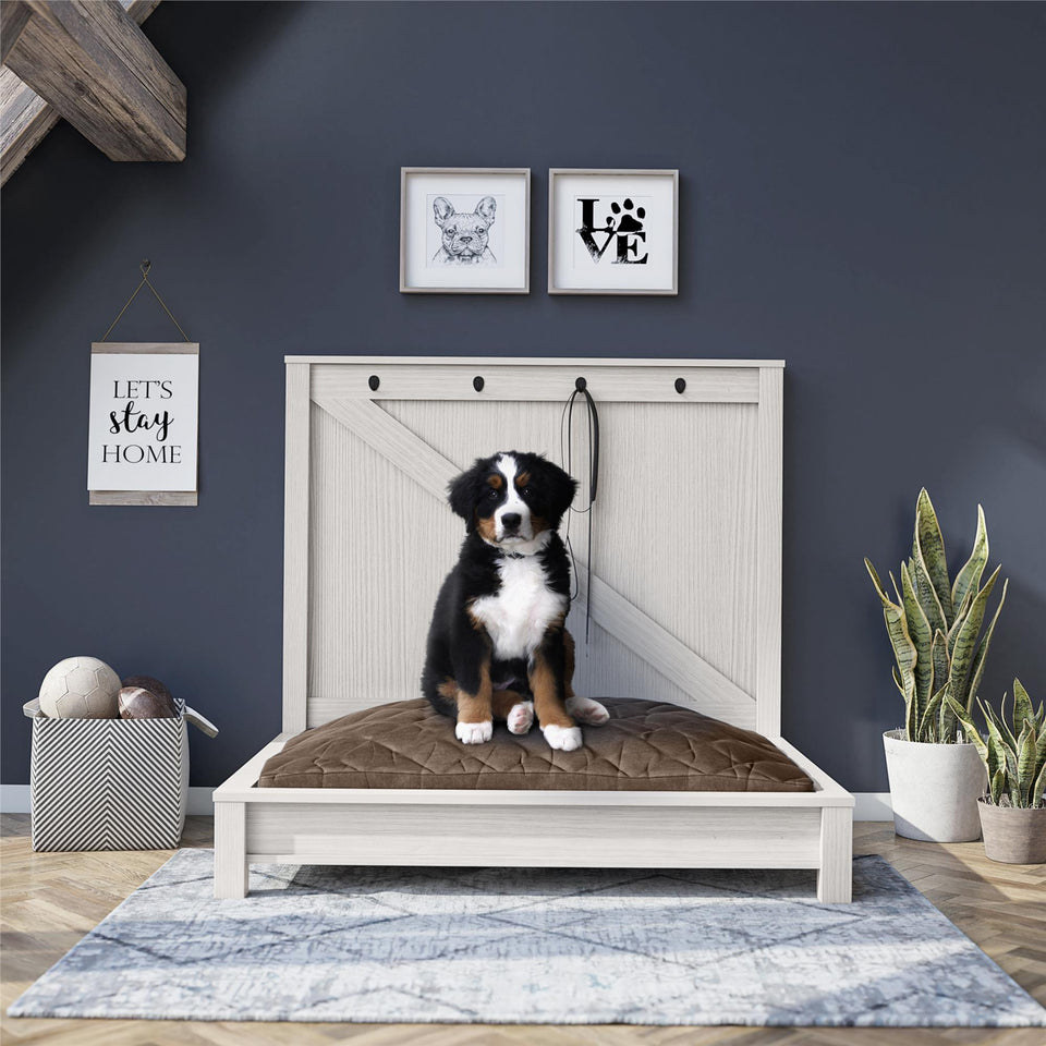 Farmington Dog Bed - Ivory Pine - N/A